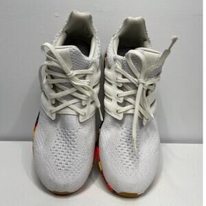 Women’s Adidas Ultra Boost 5.0 White Knit With Floral Midsole/ Size-10 / GX3028